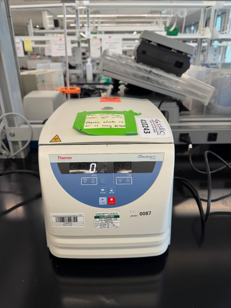 Image of Thermo Sorvall Legend Micro 21 Centrifuge